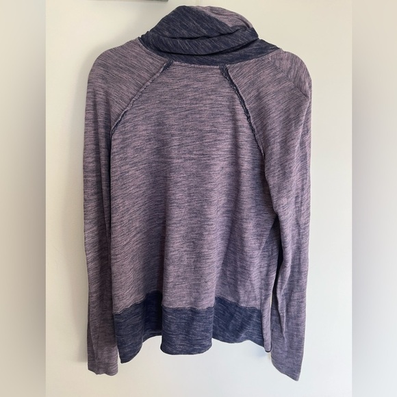 FP Beach Free People One Body Un Corps Two Tone Purple Heather One Size Top - Picture 2 of 9